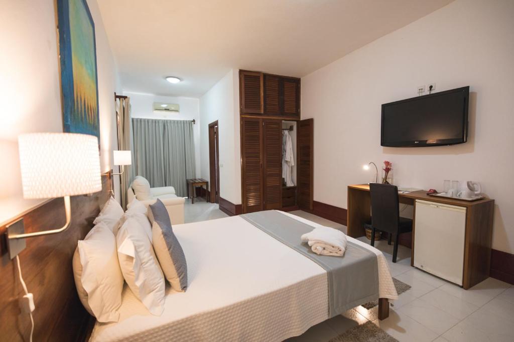 Hotel Praia Sao Tome Bagian luar foto